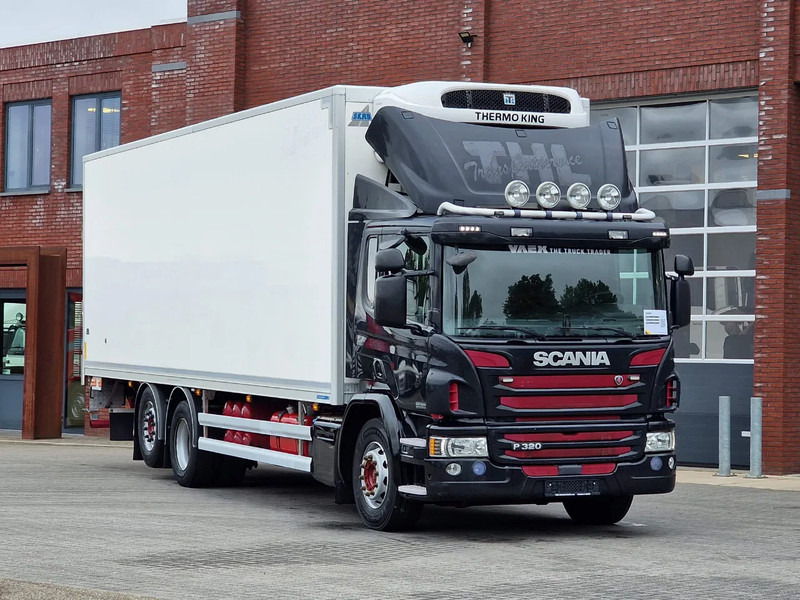 Camião isotérmico Scania P320 6x2*4 - Thermoking T-1200 R Frigo - Zepro Loadlift - Euro 6 - Steering axle - Full air: foto 1