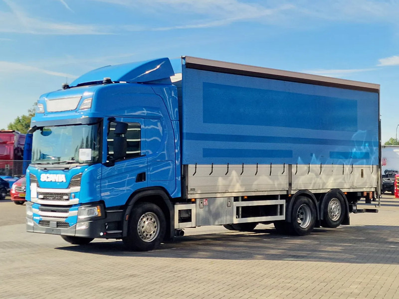 Scania P450 Highline 6x2*4 - Zepro loadlift - Steering axle - 5.15 WB - Full air - - Camião de lona: foto 3 Scania P450 Highline 6x2*4 - Zepro loadlift - Steering axle - 5.15 WB - Full air - - Camião de lona: foto 3