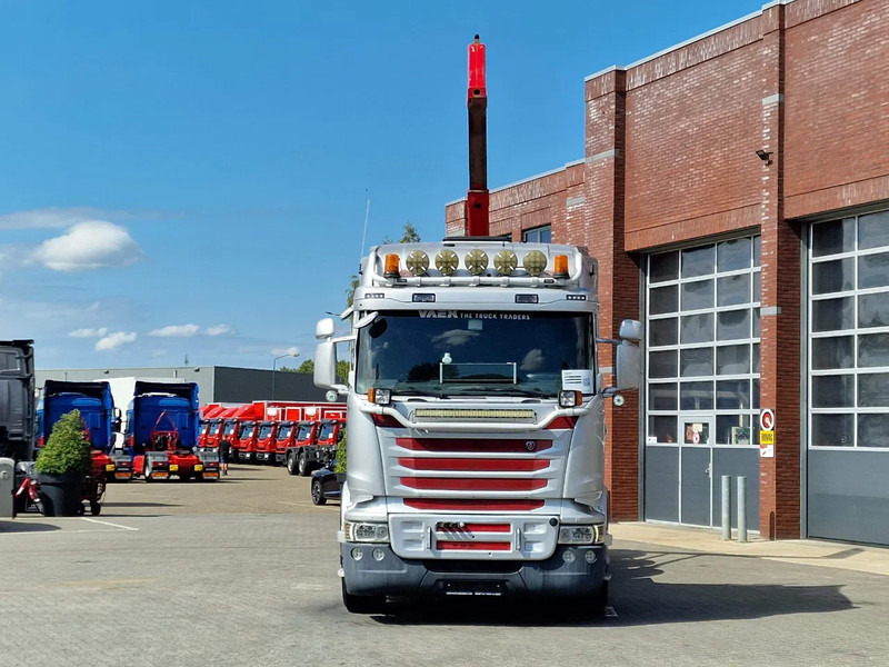 Scania R490 8x4*4 - HIAB XR24SL58 24T hooklift - Euro 6 - Full air - Steering axle - Camião polibenne: foto 4 Scania R490 8x4*4 - HIAB XR24SL58 24T hooklift - Euro 6 - Full air - Steering axle - Camião polibenne: foto 4