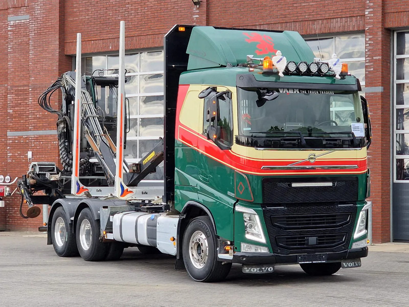 Volvo FH 13.540 6x4 - HIAB / Loglift F125Z 80 Crane - Krane - Grua year 2019 - Camião de transporte de madeira, Camião grua: foto 3 Volvo FH 13.540 6x4 - HIAB / Loglift F125Z 80 Crane - Krane - Grua year 2019 - Camião de transporte de madeira, Camião grua: foto 3