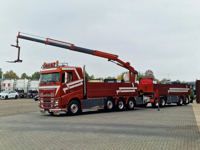 Volvo FH 16.750 8x2*6 - Palfinger PK15002 Crane/Grua - Show truck + Trailer - - Camião grua: foto 3 Volvo FH 16.750 8x2*6 - Palfinger PK15002 Crane/Grua - Show truck + Trailer - - Camião grua: foto 3