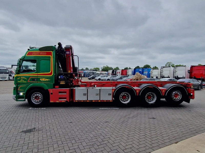 Volvo FMX 500 8x4*4 - HMF 2820 K5 Crane - Sawo Cable system - 3 sides Tipping - Euro 6 - Camião com sistema de cabo, Camião grua: foto 5 Volvo FMX 500 8x4*4 - HMF 2820 K5 Crane - Sawo Cable system - 3 sides Tipping - Euro 6 - Camião com sistema de cabo, Camião grua: foto 5