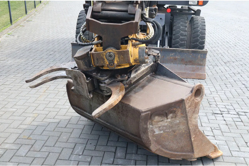 Escavadeira de rodas Atlas 160W | ROTOTILT | GRIPPER | BUCKET | DOZER BLADE: foto 9