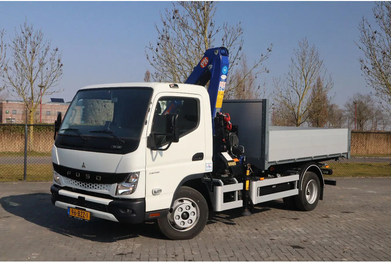 FUSO Canter 7C18 | 4X2 | 3-WAY TIPPER | PM 6.5 KRAN /CRANE - Camião grua: foto 2 FUSO Canter 7C18 | 4X2 | 3-WAY TIPPER | PM 6.5 KRAN /CRANE - Camião grua: foto 2