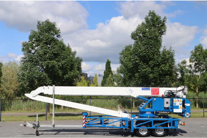 Klaas K17/24 TSHR | 24 METER | 800 KG | TRAILER CRANE | DACHDECKER - Grua de estaleiro: foto 1 Klaas K17/24 TSHR | 24 METER | 800 KG | TRAILER CRANE | DACHDECKER - Grua de estaleiro: foto 1