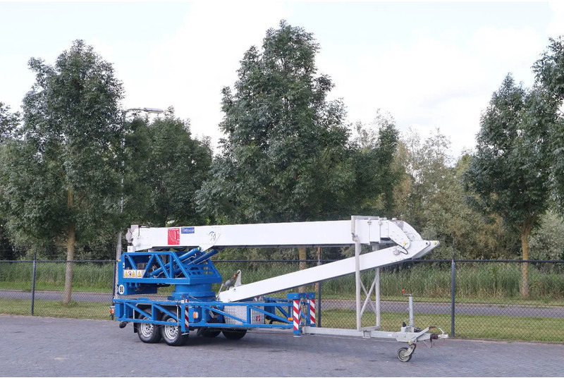 Klaas K17/24 TSHR | 24 METER | 800 KG | TRAILER CRANE | DACHDECKER - Grua de estaleiro: foto 5 Klaas K17/24 TSHR | 24 METER | 800 KG | TRAILER CRANE | DACHDECKER - Grua de estaleiro: foto 5