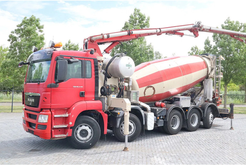 MAN TGS 50.440 | 10X4*6 | SARAKA 28 METER | 8M3 MIXER - Autobomba de betão: foto 3 MAN TGS 50.440 | 10X4*6 | SARAKA 28 METER | 8M3 MIXER - Autobomba de betão: foto 3