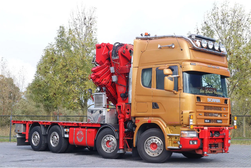 Scania R164-580 V8 8X2 | COPMA 990 | JIB | 6+4 EXT | WINCH | REMOTE - Camião grua: foto 4 Scania R164-580 V8 8X2 | COPMA 990 | JIB | 6+4 EXT | WINCH | REMOTE - Camião grua: foto 4