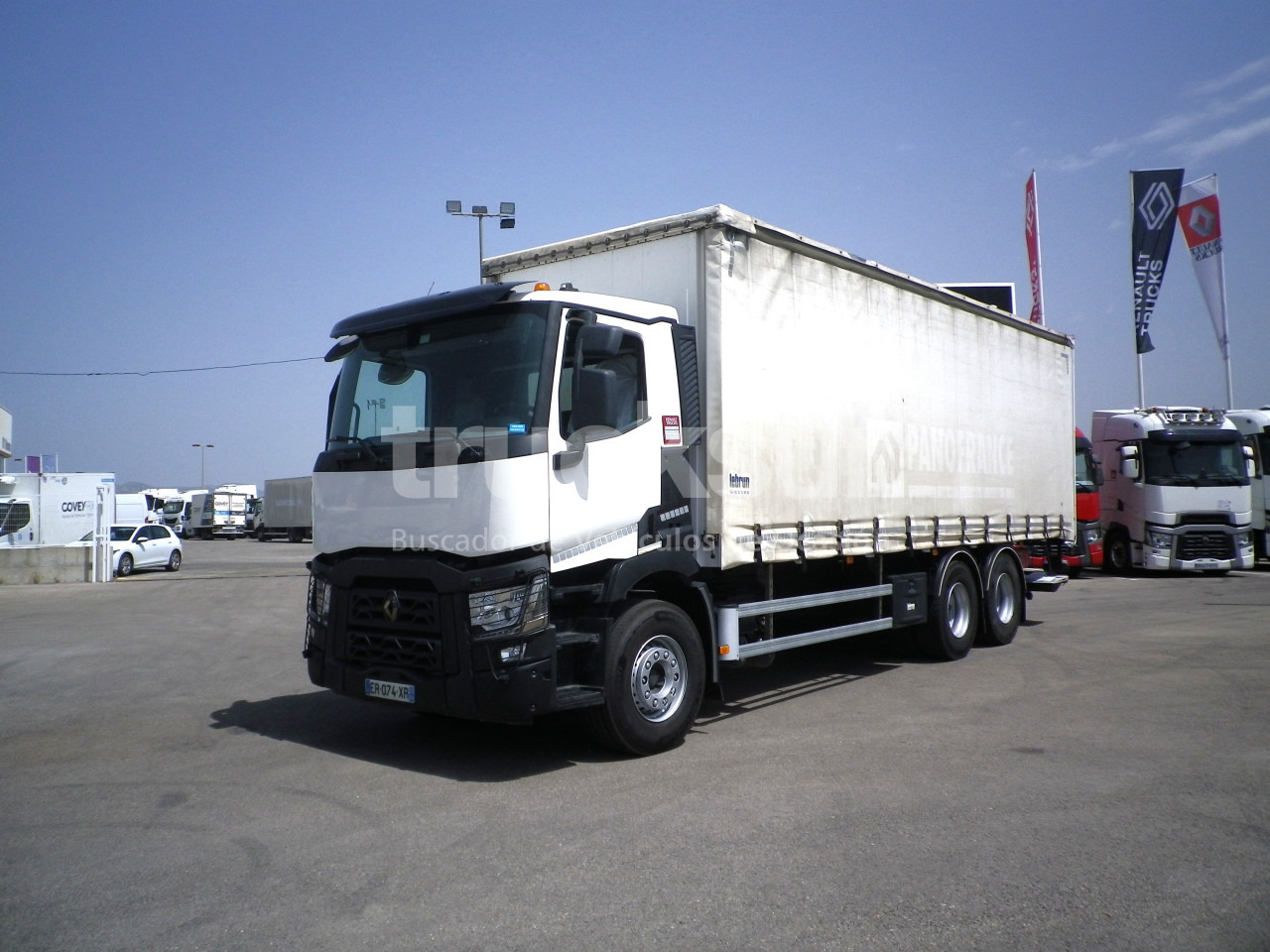RENAULT C380.26 - Camião de lona: foto 1 RENAULT C380.26 - Camião de lona: foto 1