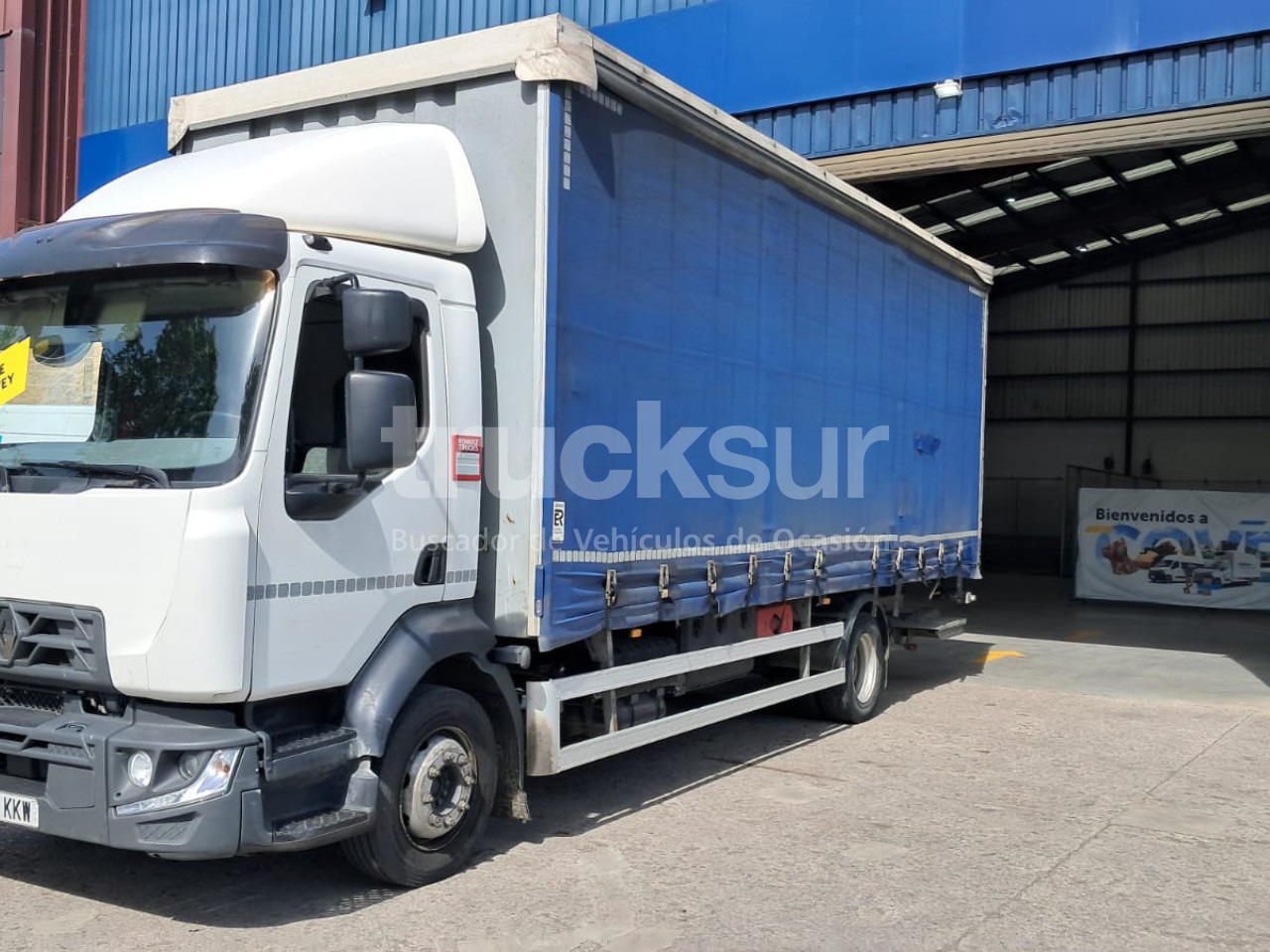 RENAULT D 12.210 SEMITAULINER - Camião de lona: foto 3 RENAULT D 12.210 SEMITAULINER - Camião de lona: foto 3