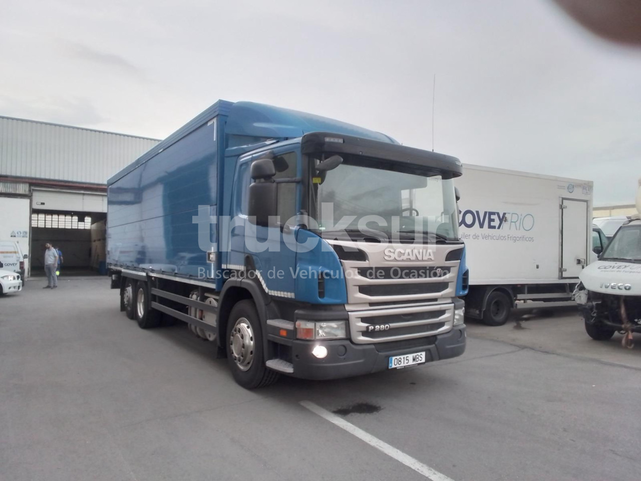 SCANIA P 280 ejes 6x2*4 - Camião furgão: foto 1 SCANIA P 280 ejes 6x2*4 - Camião furgão: foto 1