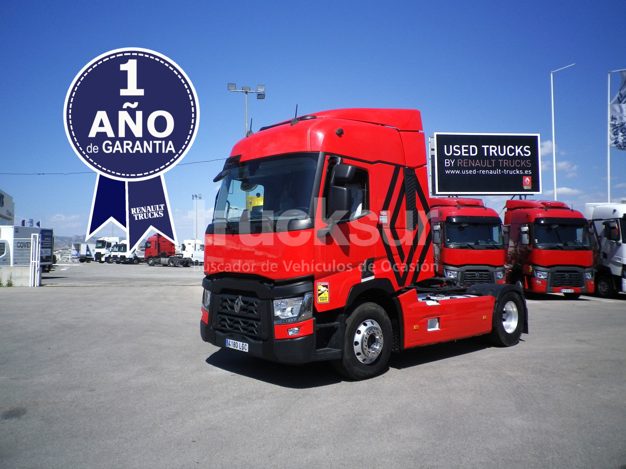 Tractor RENAULT T520 SLEEPER CAB: foto 1