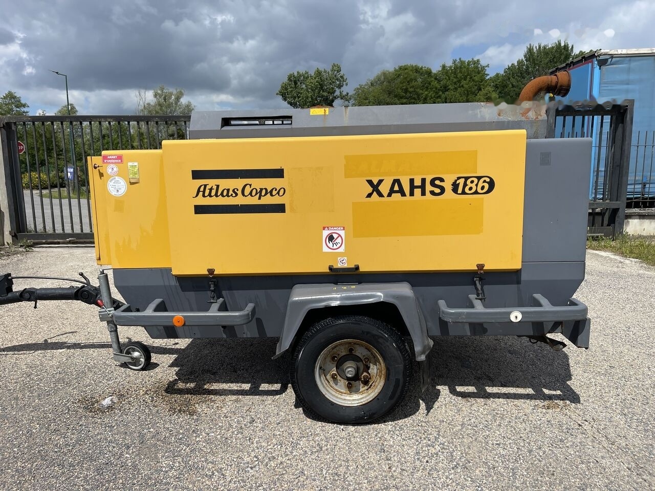 Atlas Copco XAHS 186 - Compressor de ar: foto 1 Atlas Copco XAHS 186 - Compressor de ar: foto 1