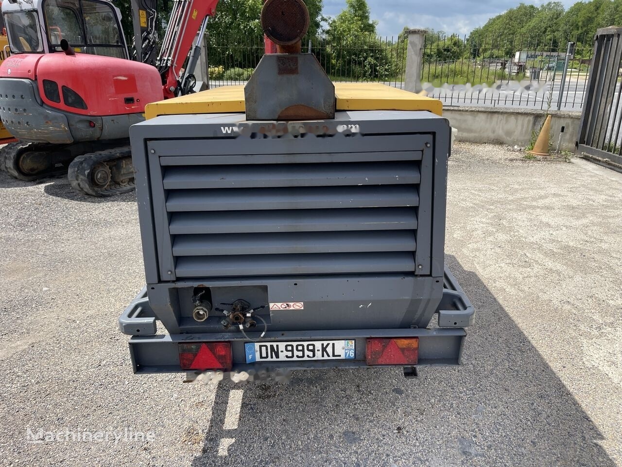 Atlas Copco XAHS 186 - Compressor de ar: foto 5 Atlas Copco XAHS 186 - Compressor de ar: foto 5