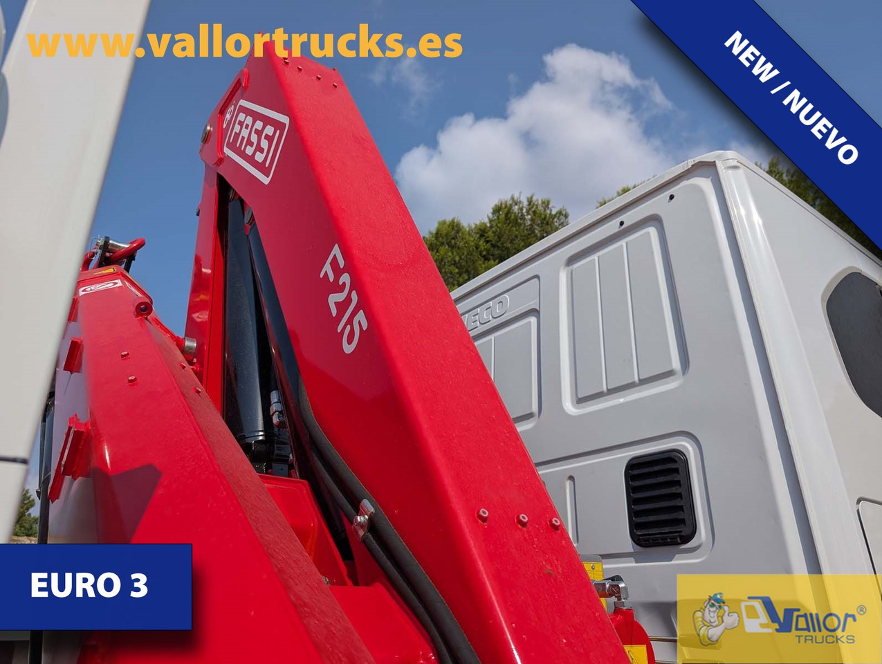 IVECO TWAY 470 FASSI ONLY EXPORT OUT EU - Camião grua: foto 3 IVECO TWAY 470 FASSI ONLY EXPORT OUT EU - Camião grua: foto 3