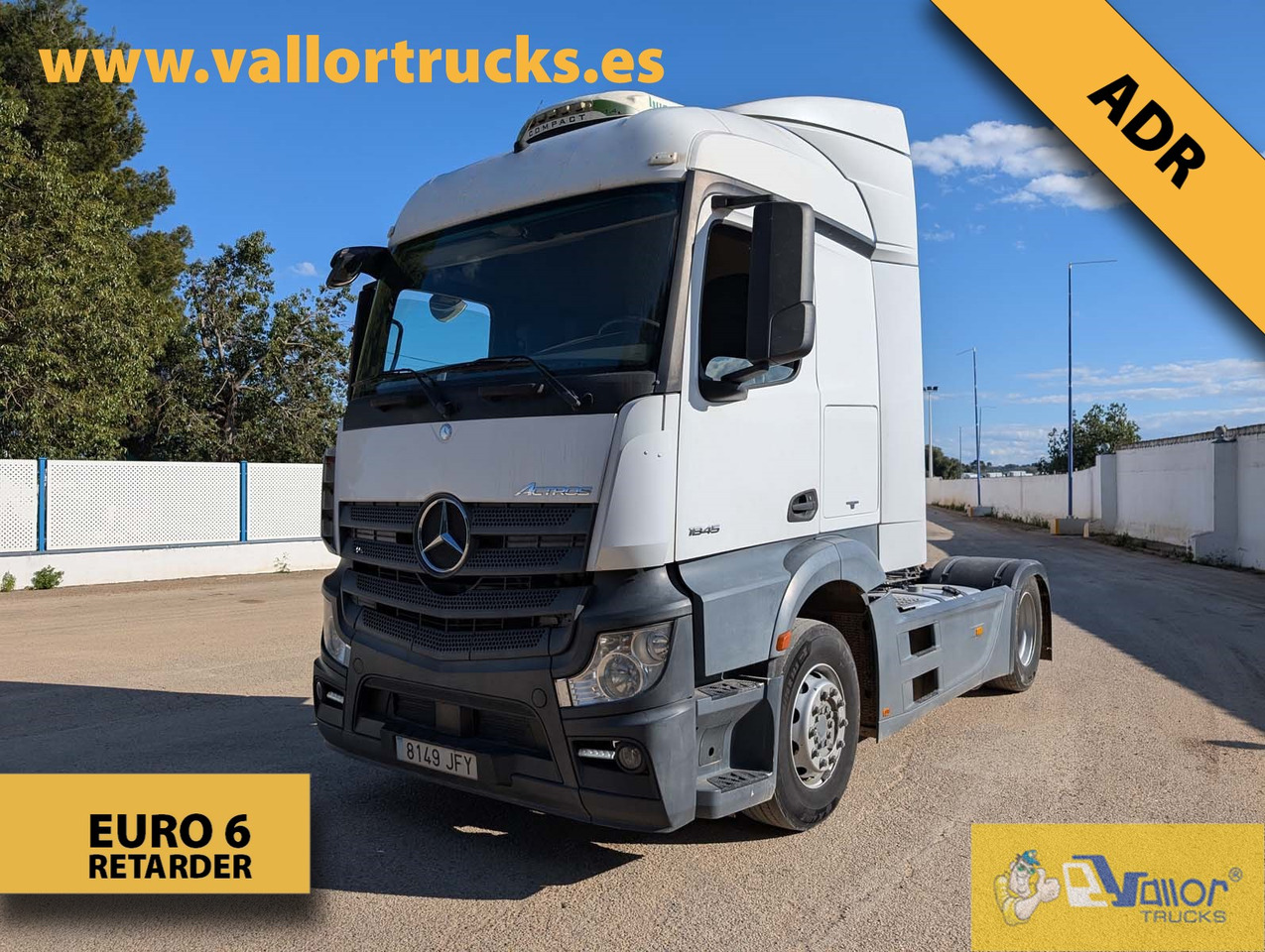 Mercedes Actros 1845 LS - Tractor: foto 1 Mercedes Actros 1845 LS - Tractor: foto 1