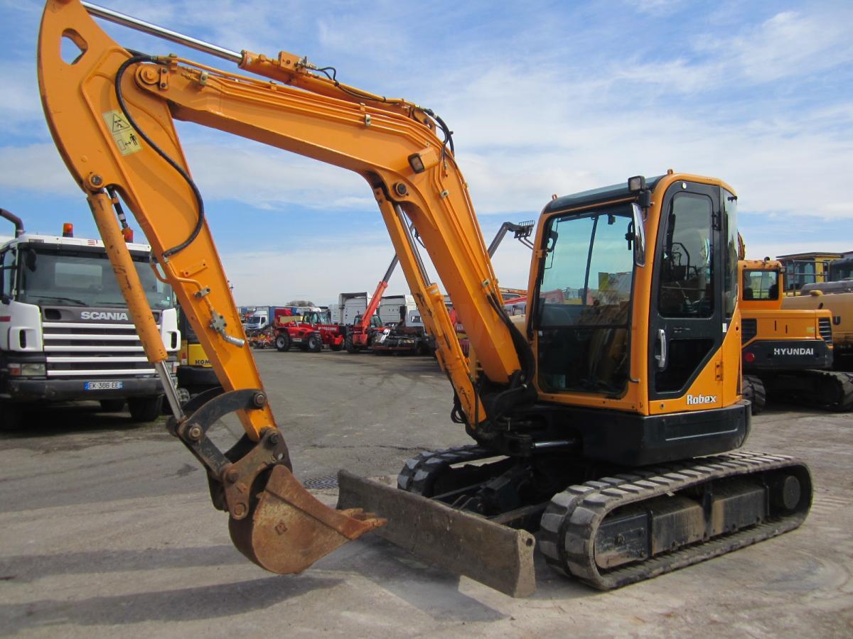 Hyundai R60CR 9A - Escavadora de rastos: foto 1 Hyundai R60CR 9A - Escavadora de rastos: foto 1
