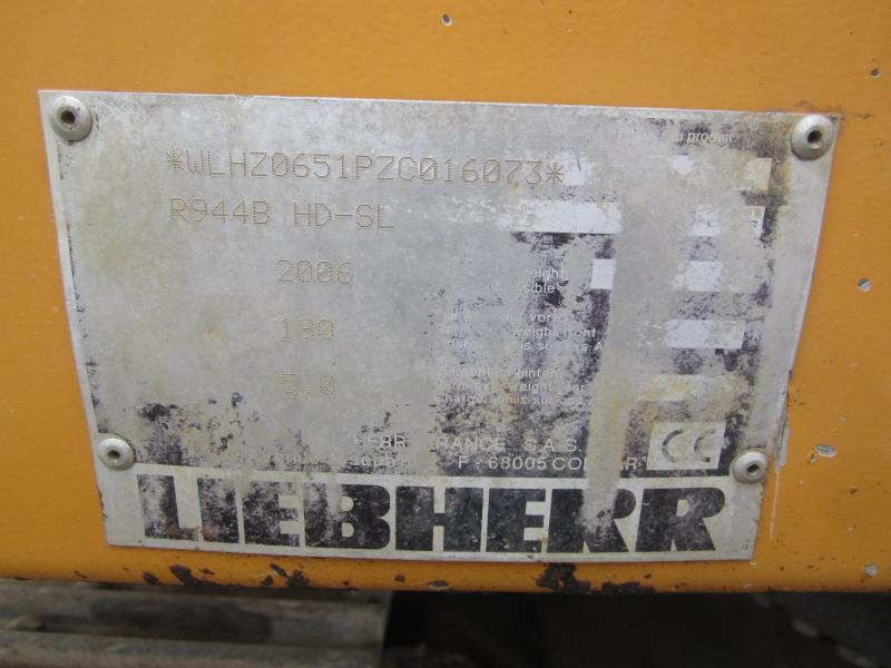 Liebherr R944 Litronic HD-SL - Escavadora de rastos: foto 5 Liebherr R944 Litronic HD-SL - Escavadora de rastos: foto 5