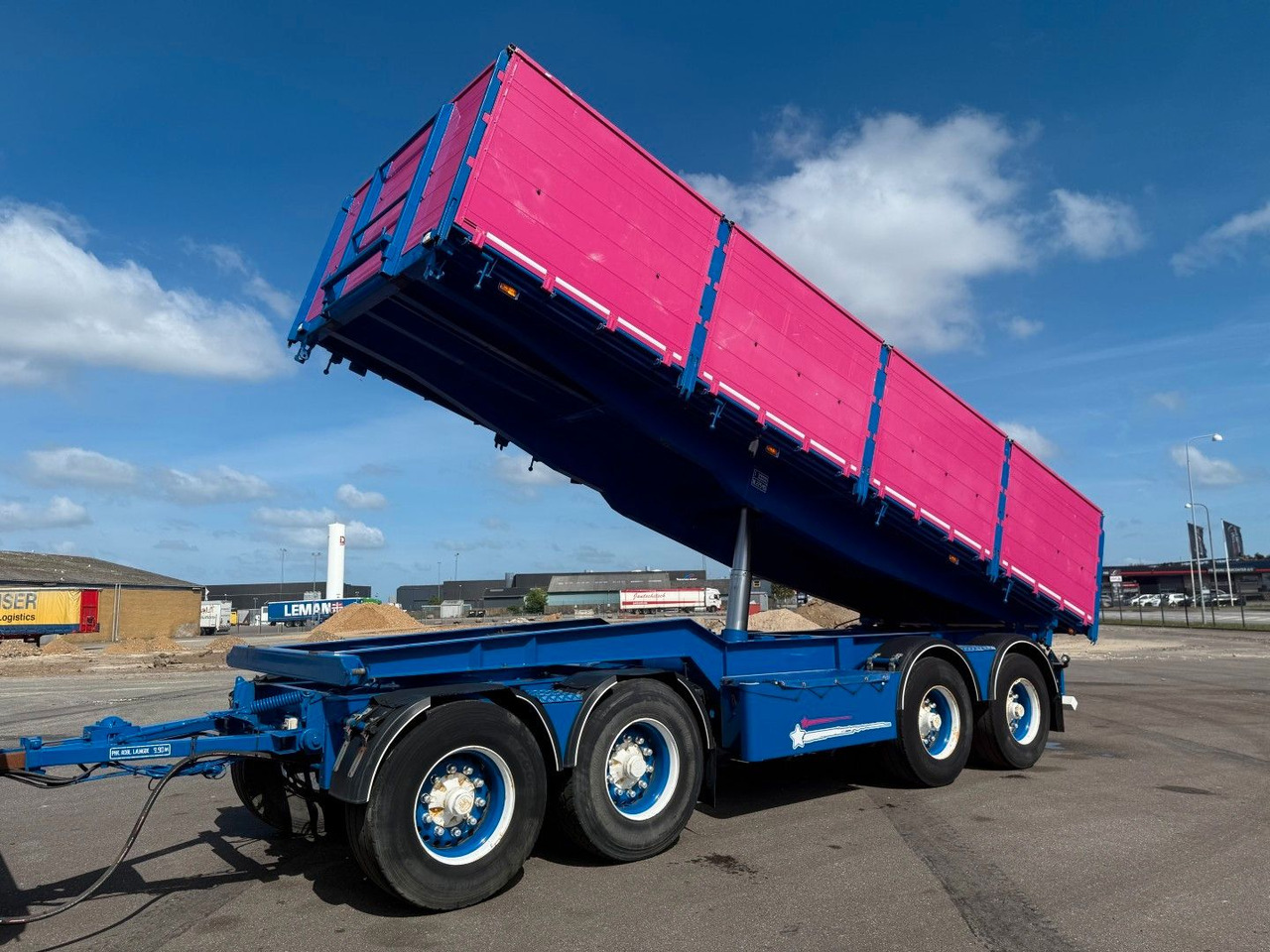 DAPA 30 t. 4 axle Tipper trailer / Kipper - Reboque basculante: foto 1 DAPA 30 t. 4 axle Tipper trailer / Kipper - Reboque basculante: foto 1
