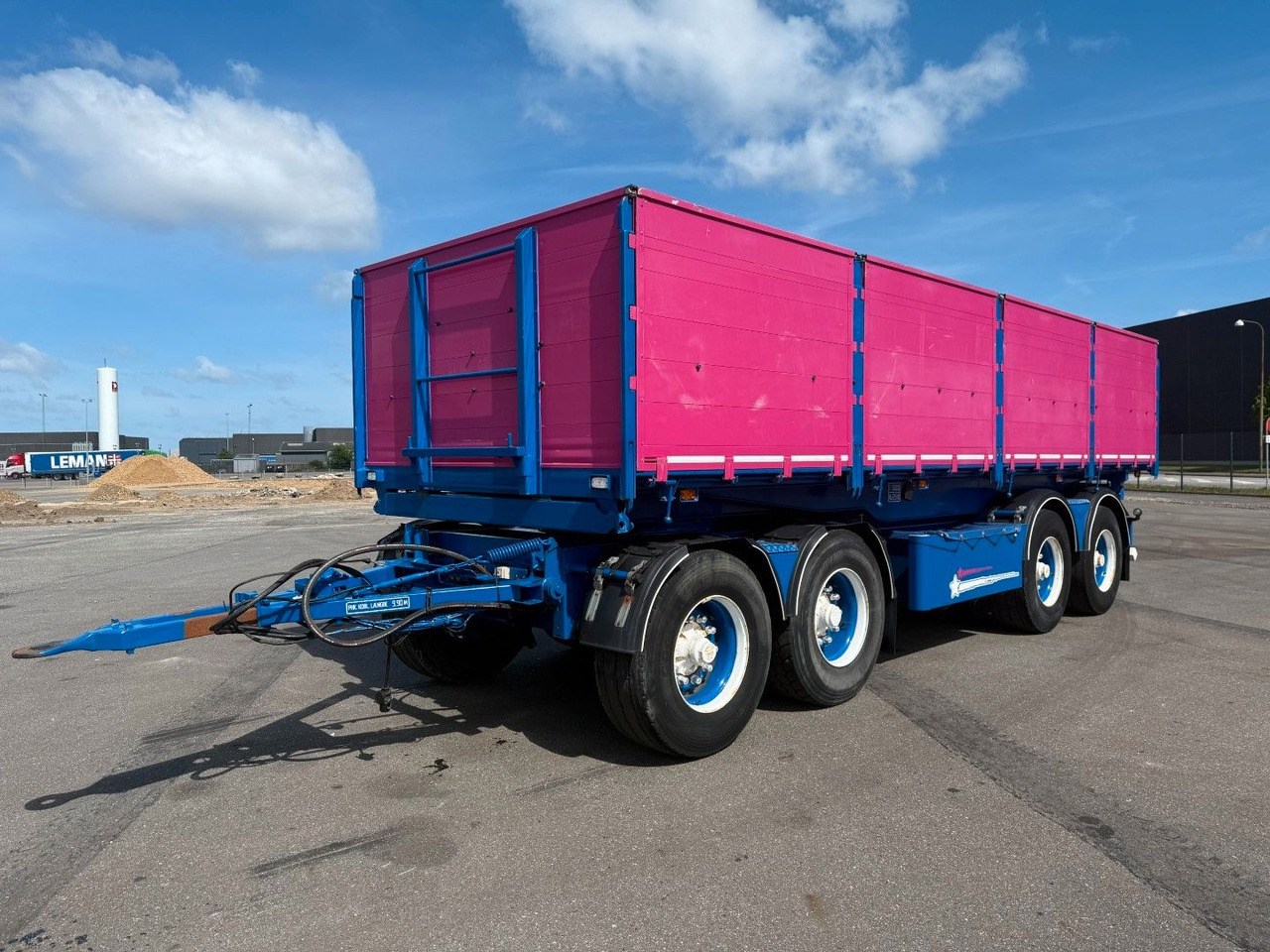 DAPA 30 t. 4 axle Tipper trailer / Kipper - Reboque basculante: foto 3 DAPA 30 t. 4 axle Tipper trailer / Kipper - Reboque basculante: foto 3