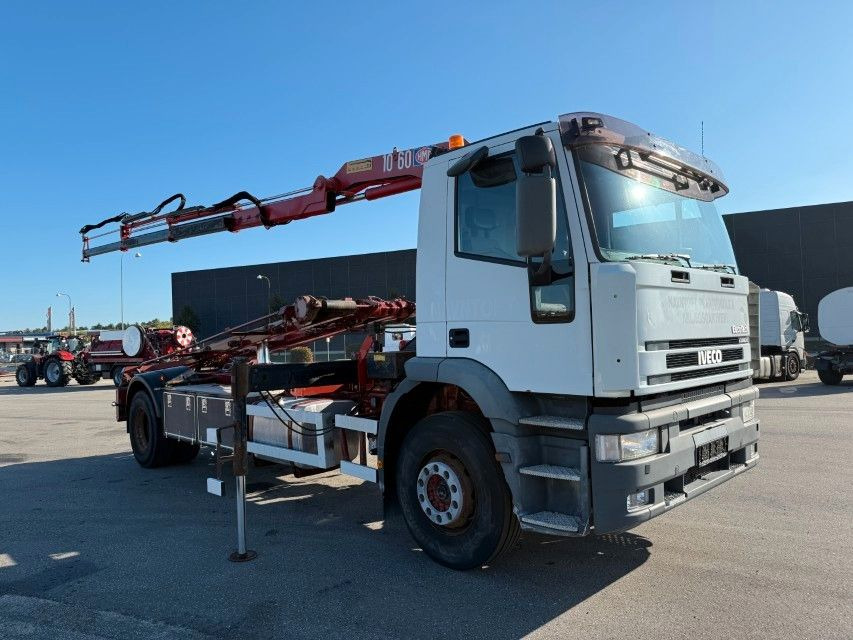 Iveco EuroTech Cursor 190E31 4x2 Tipper / HMF 1060 B3 - Camião grua: foto 2 Iveco EuroTech Cursor 190E31 4x2 Tipper / HMF 1060 B3 - Camião grua: foto 2