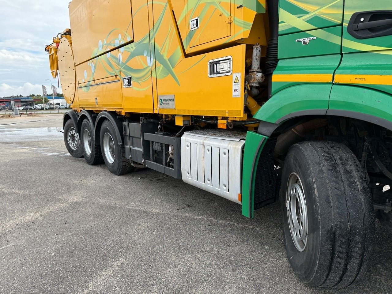 Caminhão limpa fossa Mercedes-Benz 3258 RHD 8x4-4 Wiedemann Super 1000 Recycler: foto 25