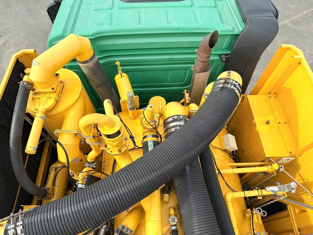 Caminhão limpa fossa Mercedes-Benz 3258 RHD 8x4-4 Wiedemann Super 1000 Recycler: foto 29