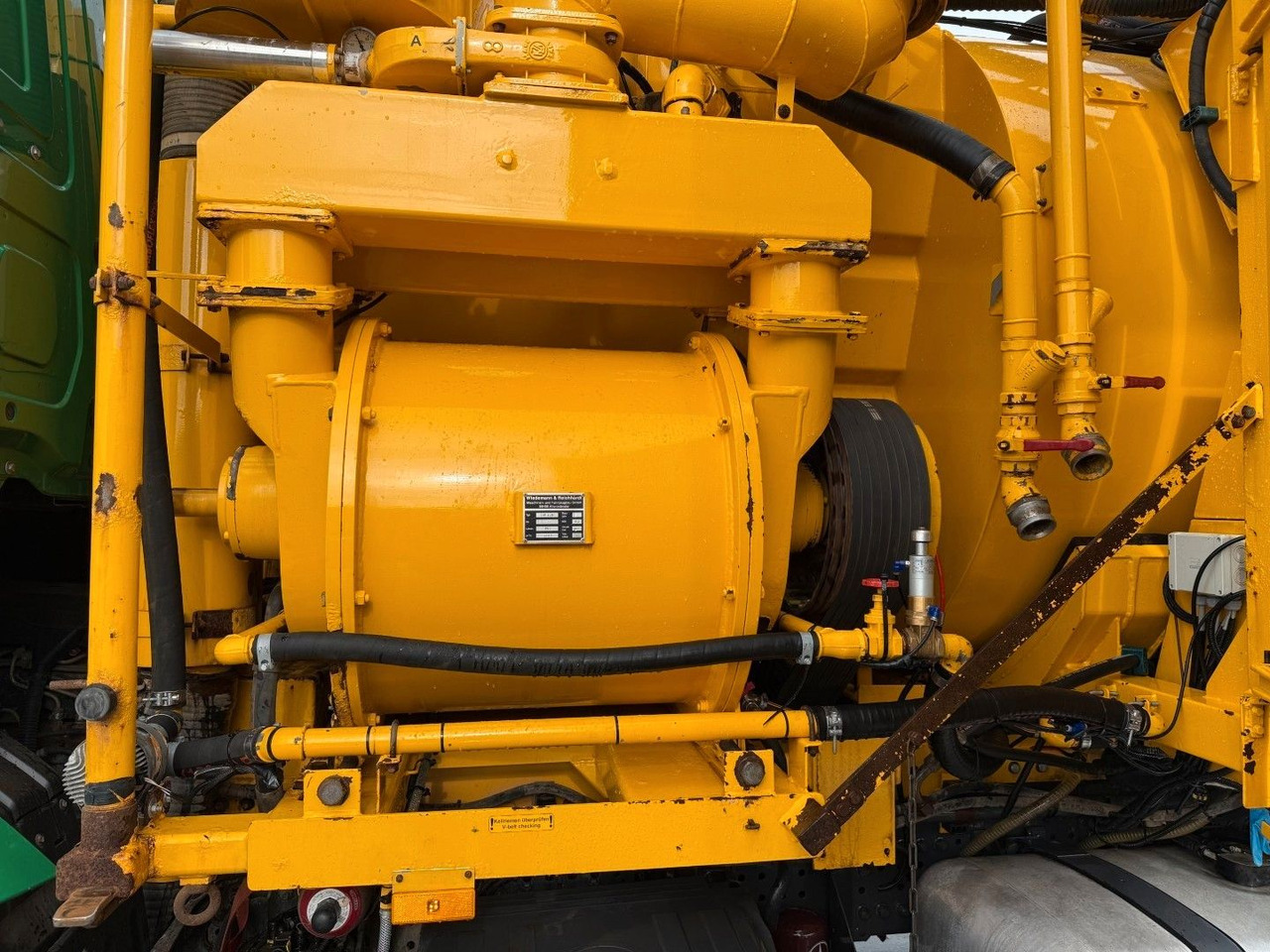 Caminhão limpa fossa Mercedes-Benz 3258 RHD 8x4-4 Wiedemann Super 1000 Recycler: foto 11