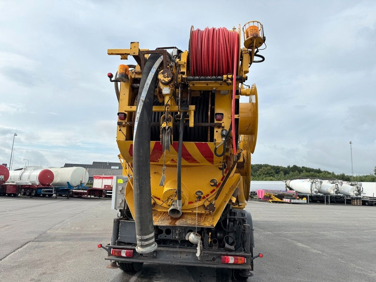 Caminhão limpa fossa Mercedes-Benz 3258 RHD 8x4-4 Wiedemann Super 1000 Recycler: foto 20