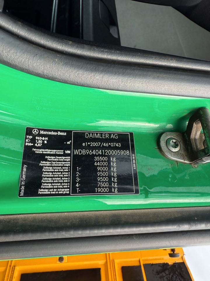 Caminhão limpa fossa Mercedes-Benz 3258 RHD 8x4-4 Wiedemann Super 1000 Recycler: foto 13
