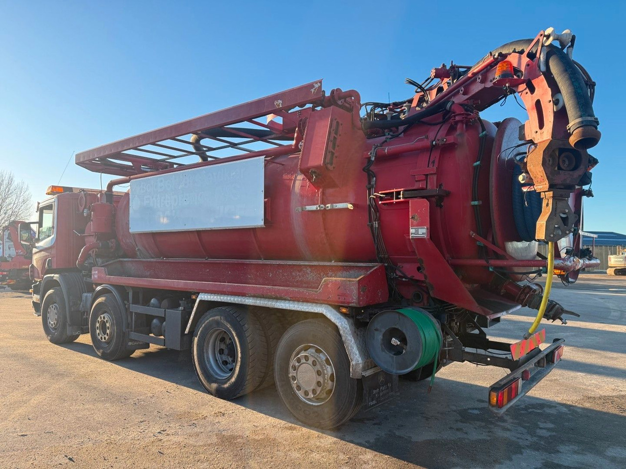 Scania 114/380 8x2*6 Assmann 14 m3 Vacuumtruck - Caminhão limpa fossa: foto 4 Scania 114/380 8x2*6 Assmann 14 m3 Vacuumtruck - Caminhão limpa fossa: foto 4