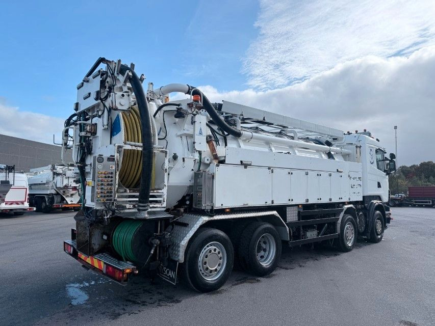 Scania R470 8x2*6 Hvidtved Larsen RECycler 414 - Caminhão limpa fossa: foto 3 Scania R470 8x2*6 Hvidtved Larsen RECycler 414 - Caminhão limpa fossa: foto 3