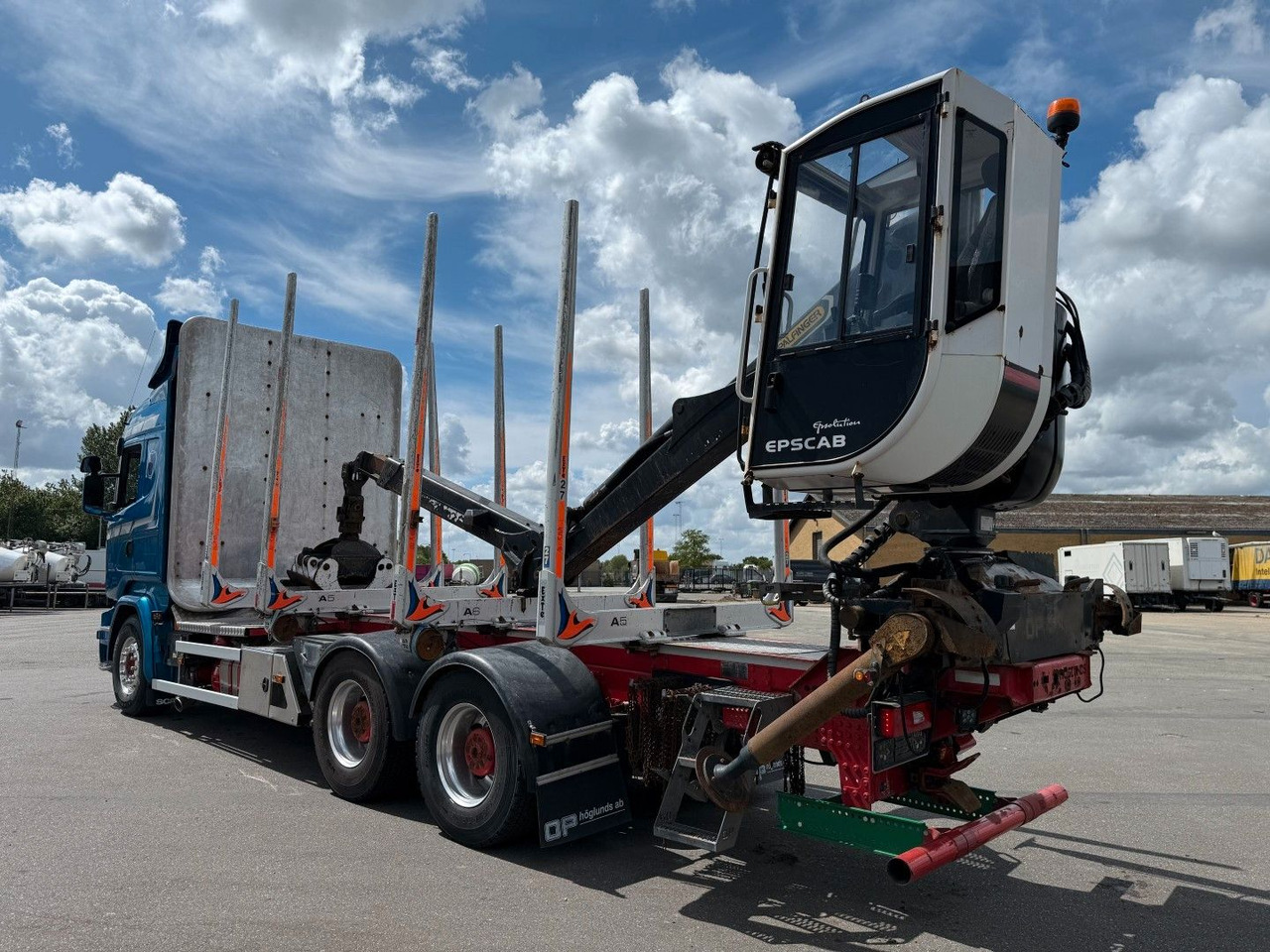 Scania R730 V8 6x4 Palfinger Epsilon M12L80 / Holz - Camião de transporte de madeira, Camião grua: foto 4 Scania R730 V8 6x4 Palfinger Epsilon M12L80 / Holz - Camião de transporte de madeira, Camião grua: foto 4