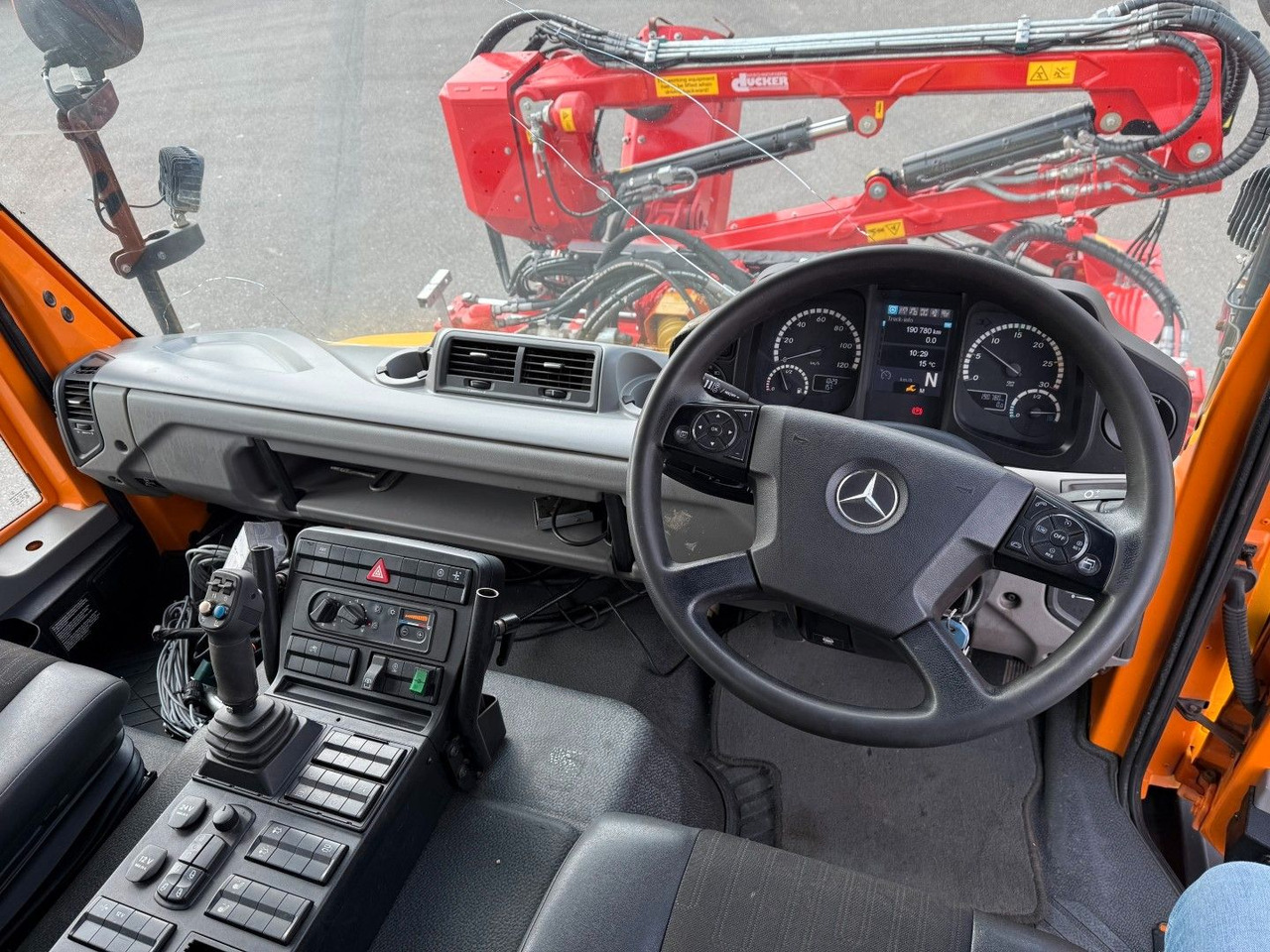 Camião basculante Unimog U427 4x4 Tipper / Kipper / Dücker Fräse BRS 15: foto 12 Camião basculante Unimog U427 4x4 Tipper / Kipper / Dücker Fräse BRS 15: foto 12