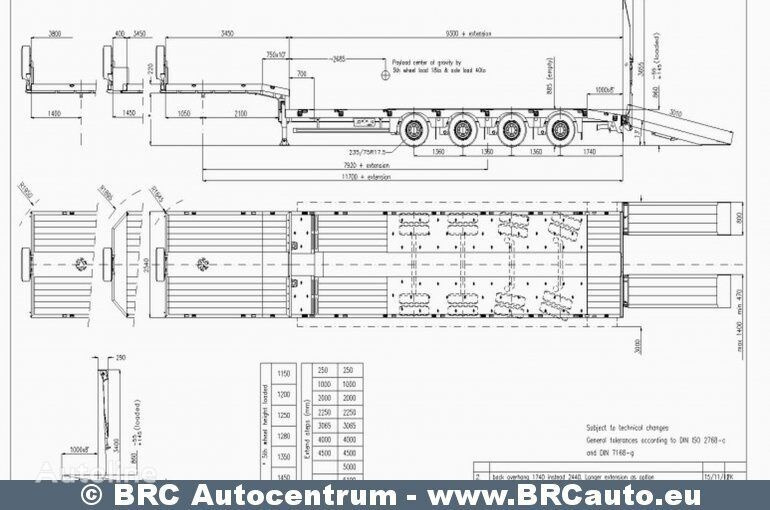 MAX Trailer MAX 100 MAX100-N-4A-9.30-U - Semi-reboque baixa: foto 1 MAX Trailer MAX 100 MAX100-N-4A-9.30-U - Semi-reboque baixa: foto 1