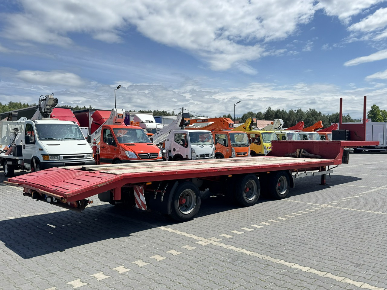 Blumhardt Niskopodwozie SAL 40.24 3-Osie BPW Tylna Skrętna - Semi-reboque baixa: foto 3 Blumhardt Niskopodwozie SAL 40.24 3-Osie BPW Tylna Skrętna - Semi-reboque baixa: foto 3