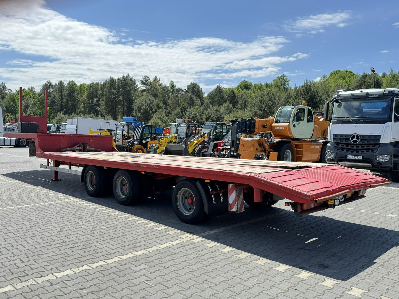 Blumhardt Niskopodwozie SAL 40.24 3-Osie BPW Tylna Skrętna - Semi-reboque baixa: foto 5 Blumhardt Niskopodwozie SAL 40.24 3-Osie BPW Tylna Skrętna - Semi-reboque baixa: foto 5