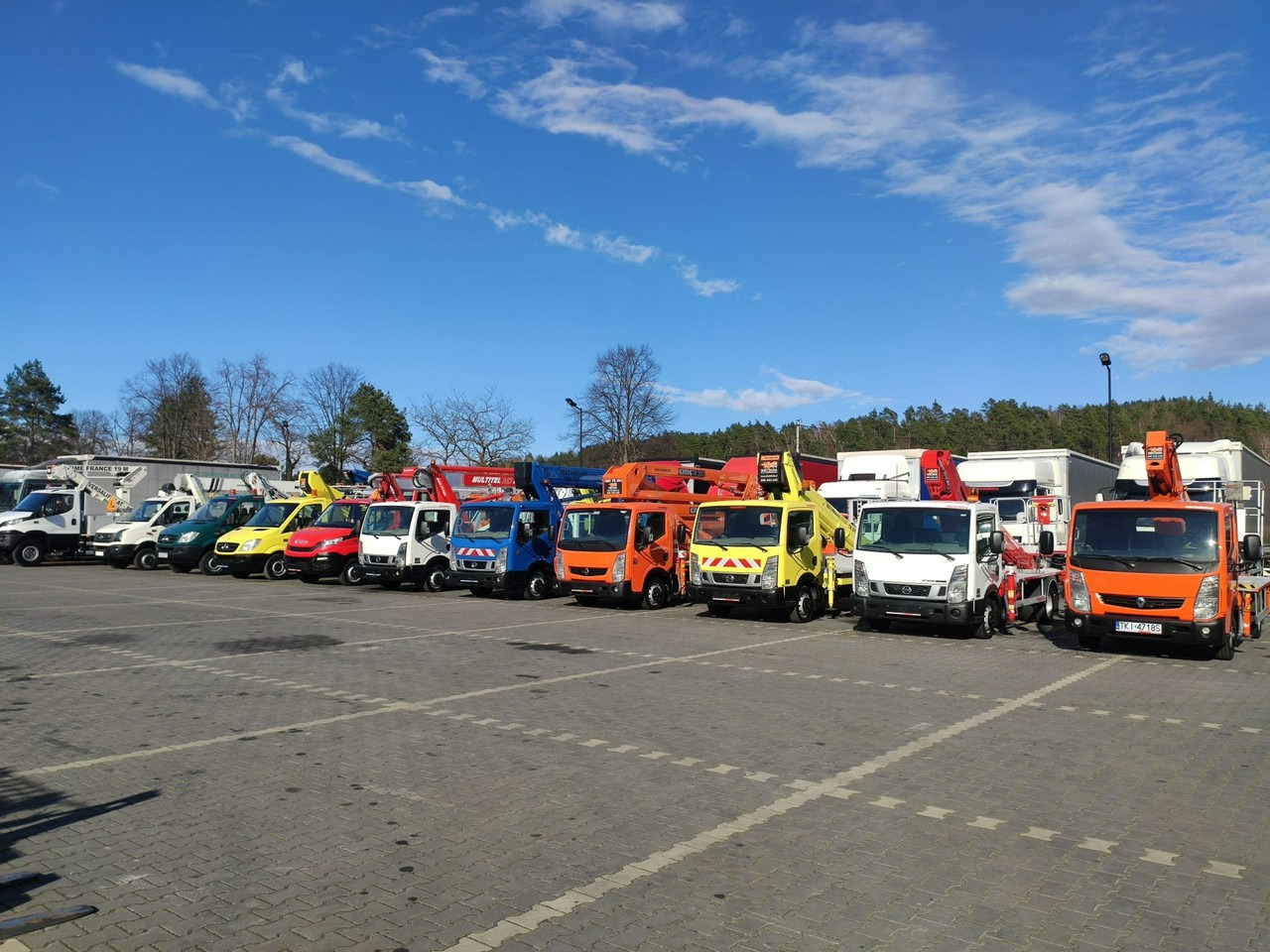 Caminhão com plataforma aérea Iveco Daily 55S17W 4x4 Zwyżka 19m Versalift Lat 55 TB Time France: foto 30