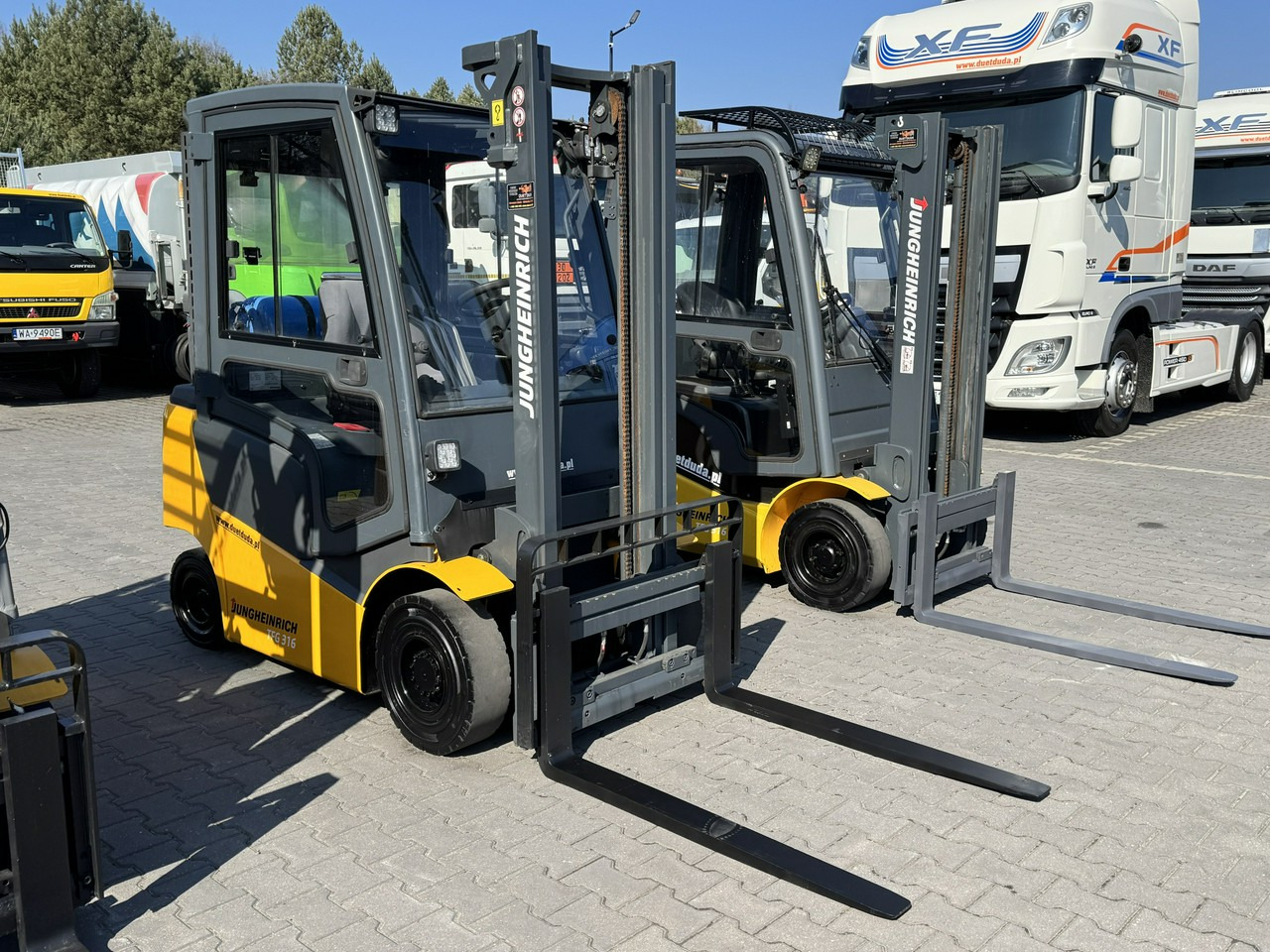 Empilhadeira a gás Jungheinrich TFG 316 Duplex Przesuw Boczny Oświetlenie Robocze: foto 18 Empilhadeira a gás Jungheinrich TFG 316 Duplex Przesuw Boczny Oświetlenie Robocze: foto 18