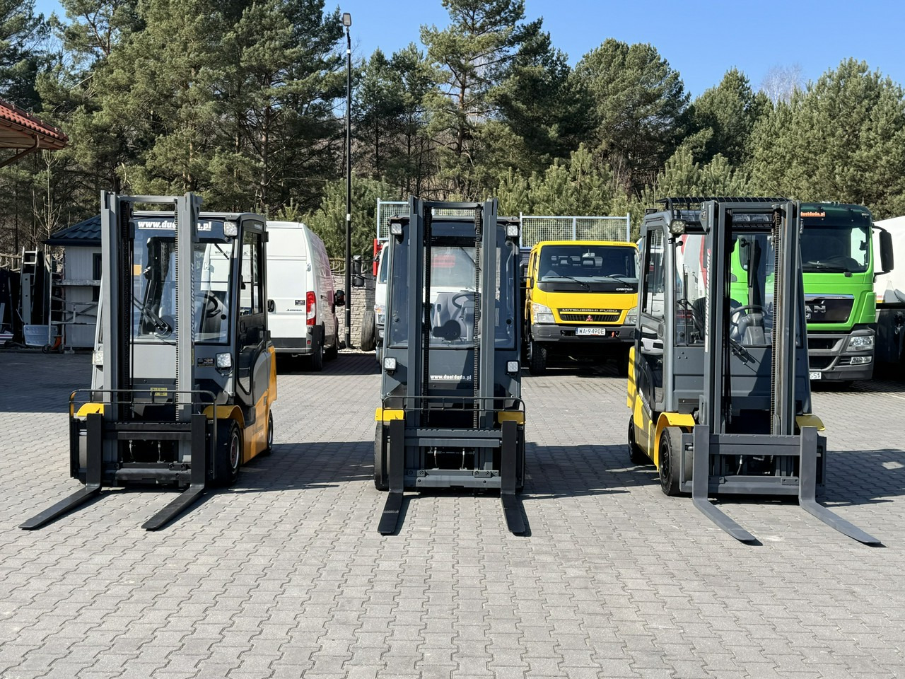 Empilhadeira a gás Jungheinrich TFG 316 Duplex Przesuw Boczny Oświetlenie Robocze: foto 9 Empilhadeira a gás Jungheinrich TFG 316 Duplex Przesuw Boczny Oświetlenie Robocze: foto 9