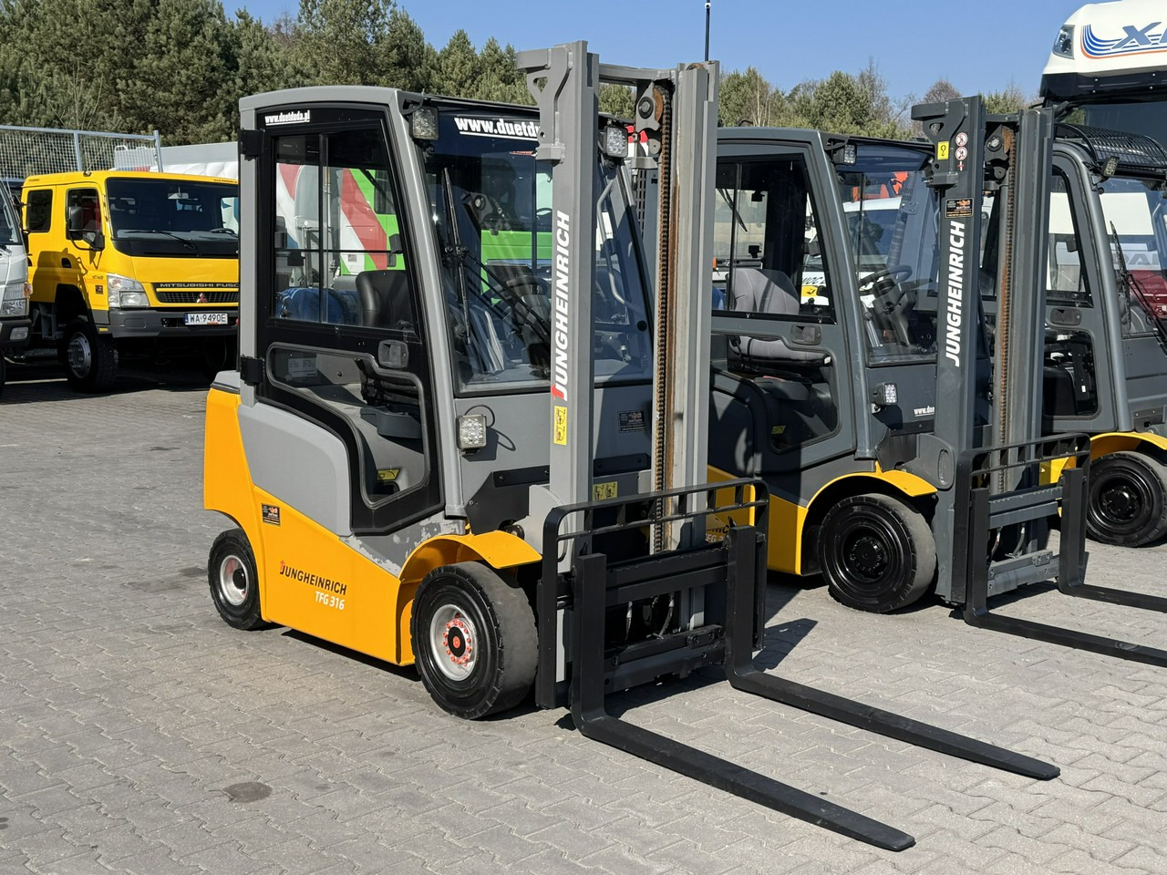 Empilhadeira a gás Jungheinrich TFG 316 Duplex Przesuw Boczny Oświetlenie Robocze: foto 11 Empilhadeira a gás Jungheinrich TFG 316 Duplex Przesuw Boczny Oświetlenie Robocze: foto 11