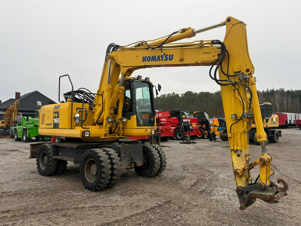 Komatsu PW160-7H Szybko Złącze Sprawna Stan Dobry - Escavadeira de rodas: foto 2 Komatsu PW160-7H Szybko Złącze Sprawna Stan Dobry - Escavadeira de rodas: foto 2