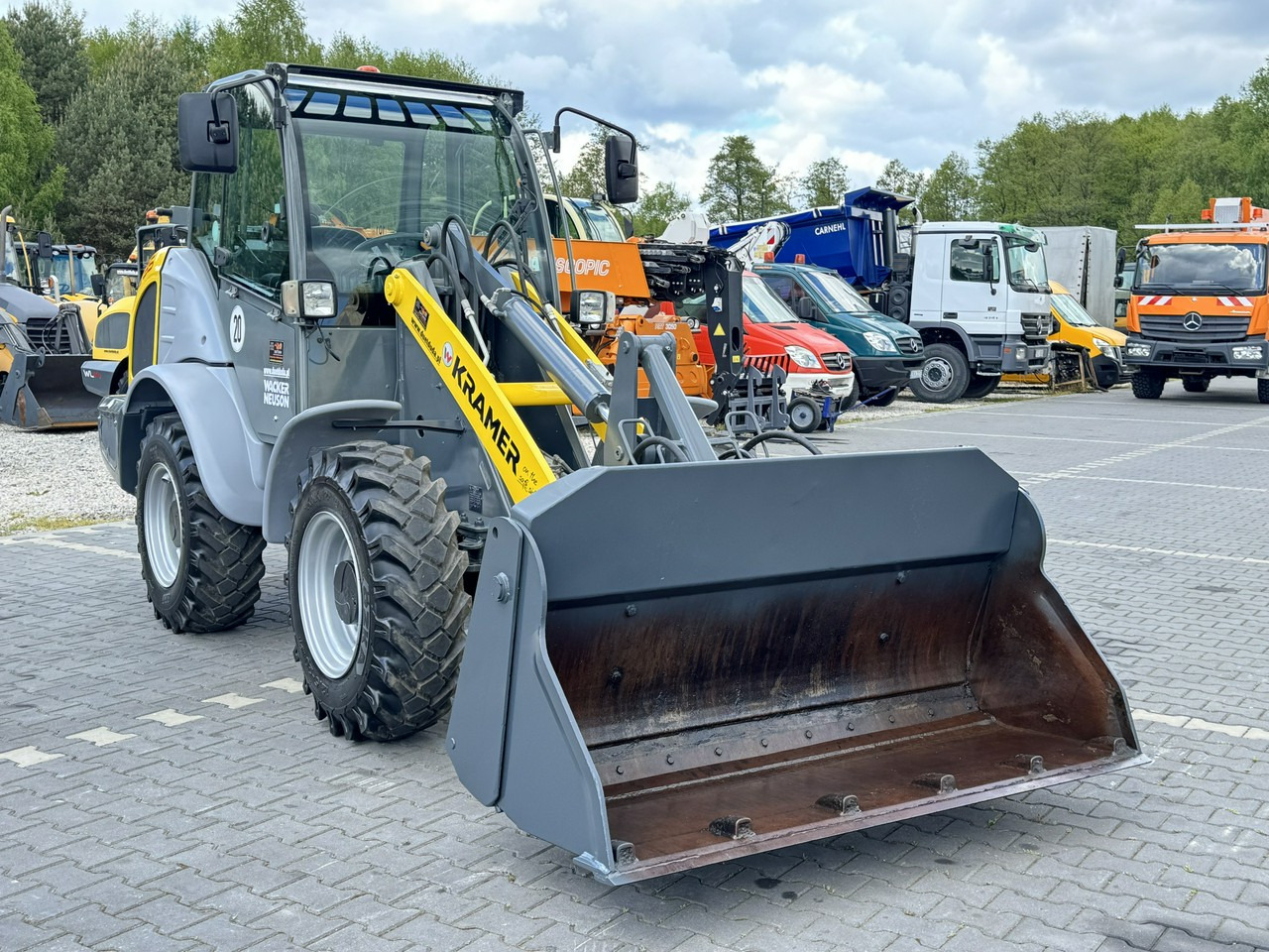 Kramer 5085, 353-11S - Pá carregadora de rodas: foto 4 Kramer 5085, 353-11S - Pá carregadora de rodas: foto 4