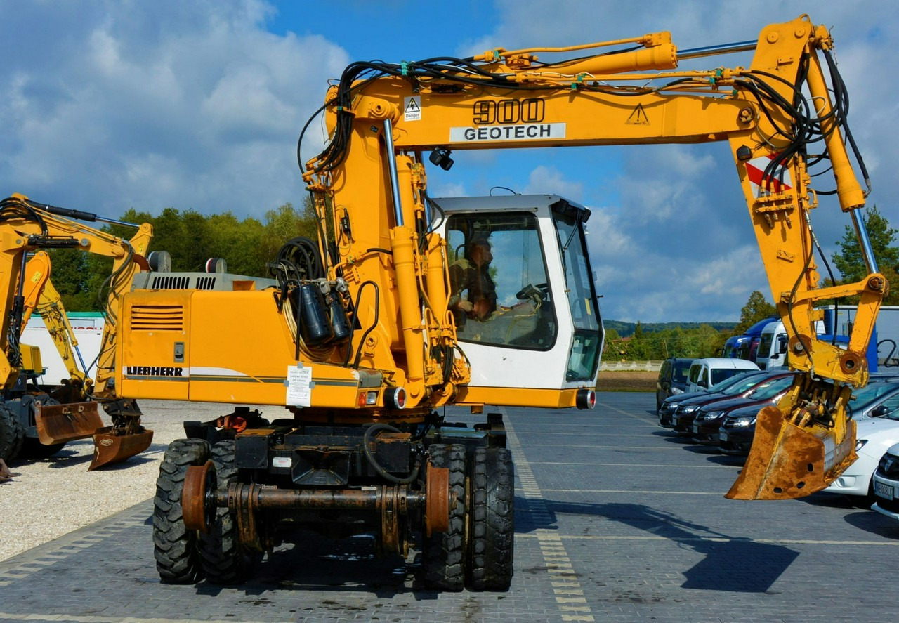 Escavadeira de rodas Liebherr A 900 ZW Litronic Koparka + Kolej: foto 8