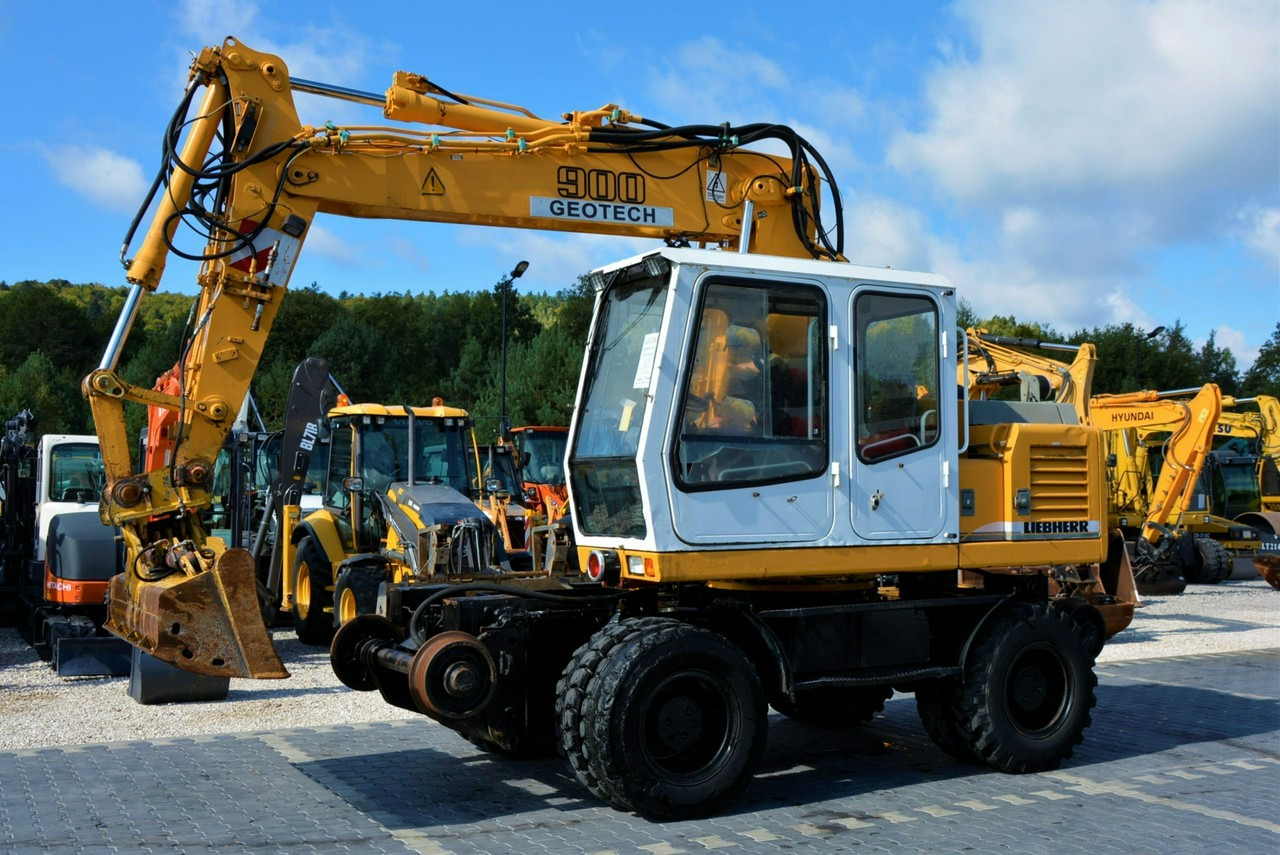 Escavadeira de rodas Liebherr A 900 ZW Litronic Koparka + Kolej: foto 6