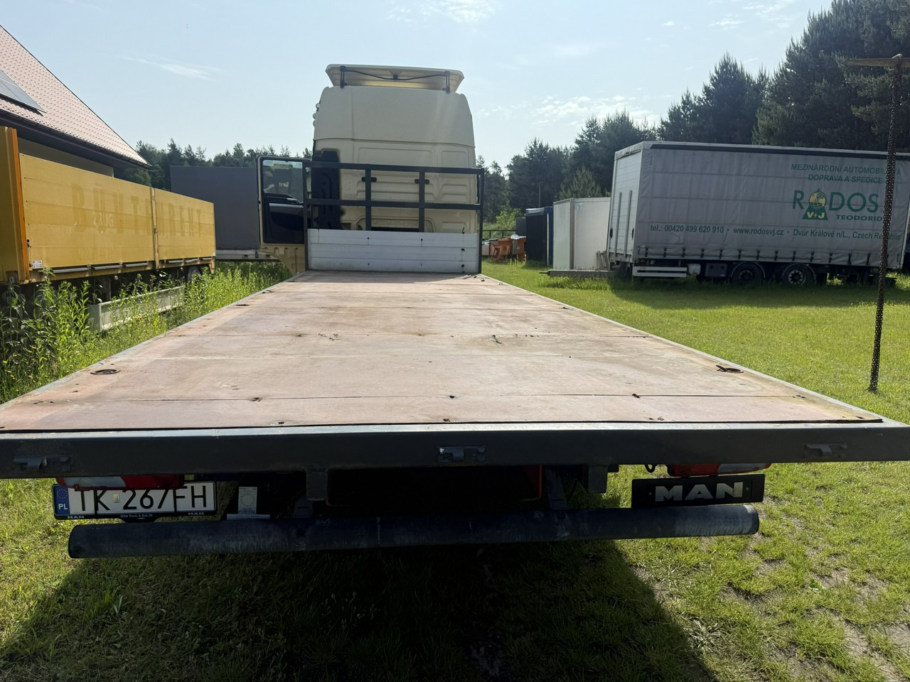 MAN TGL 12.250 Sama Zabudowa Platforma Skrzynia 7,4m / 18 Palet - Carroçaria de caixa aberta: foto 4 MAN TGL 12.250 Sama Zabudowa Platforma Skrzynia 7,4m / 18 Palet - Carroçaria de caixa aberta: foto 4