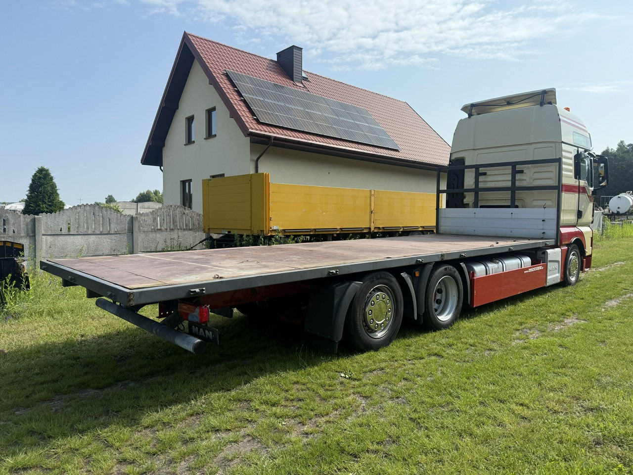 MAN TGL 12.250 Sama Zabudowa Platforma Skrzynia 7,4m / 18 Palet - Carroçaria de caixa aberta: foto 3 MAN TGL 12.250 Sama Zabudowa Platforma Skrzynia 7,4m / 18 Palet - Carroçaria de caixa aberta: foto 3