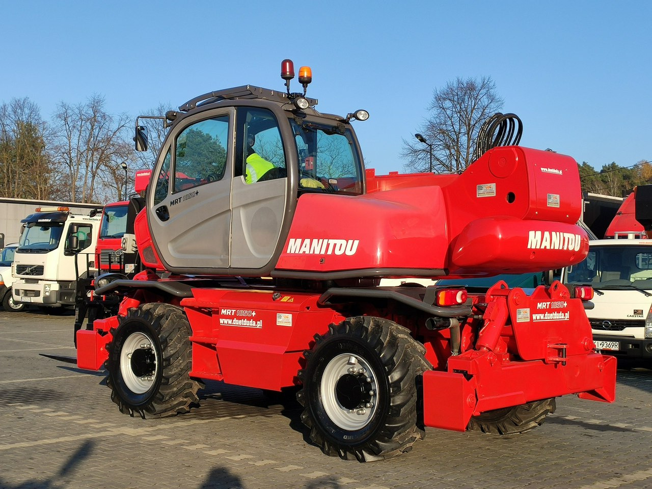 Manitou MRT1850 ROTO Teleskopowa Obrotowa 2150,2140,2540 - Empilhador telescópico: foto 5 Manitou MRT1850 ROTO Teleskopowa Obrotowa 2150,2140,2540 - Empilhador telescópico: foto 5
