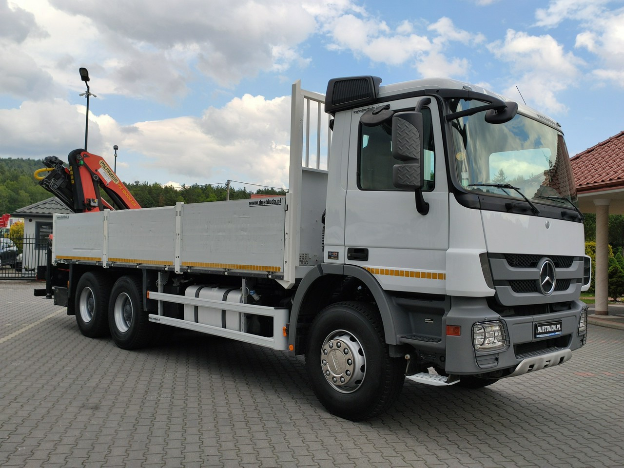 Mercedes Actros 2636 6x4 HDS Palfinger PK 18002-EH Rotato - Camião de caixa aberta/ Plataforma, Camião grua: foto 1 Mercedes Actros 2636 6x4 HDS Palfinger PK 18002-EH Rotato - Camião de caixa aberta/ Plataforma, Camião grua: foto 1