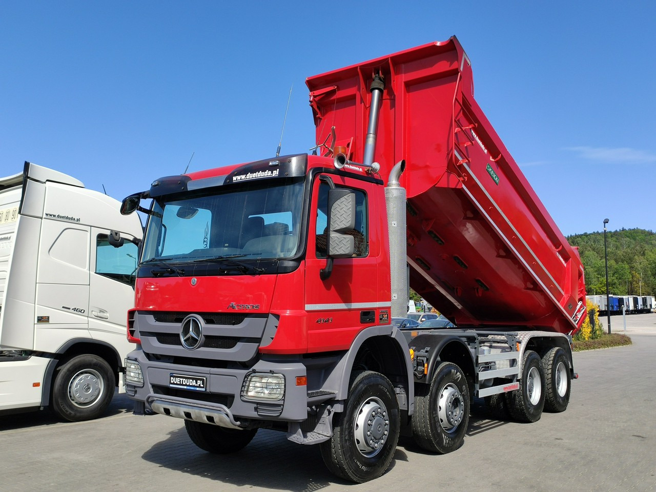 Mercedes Actros 4141 8x6 Wywrot SKIBICKI Automat EPS ze Sprzegłem !!! - Camião basculante: foto 1 Mercedes Actros 4141 8x6 Wywrot SKIBICKI Automat EPS ze Sprzegłem !!! - Camião basculante: foto 1